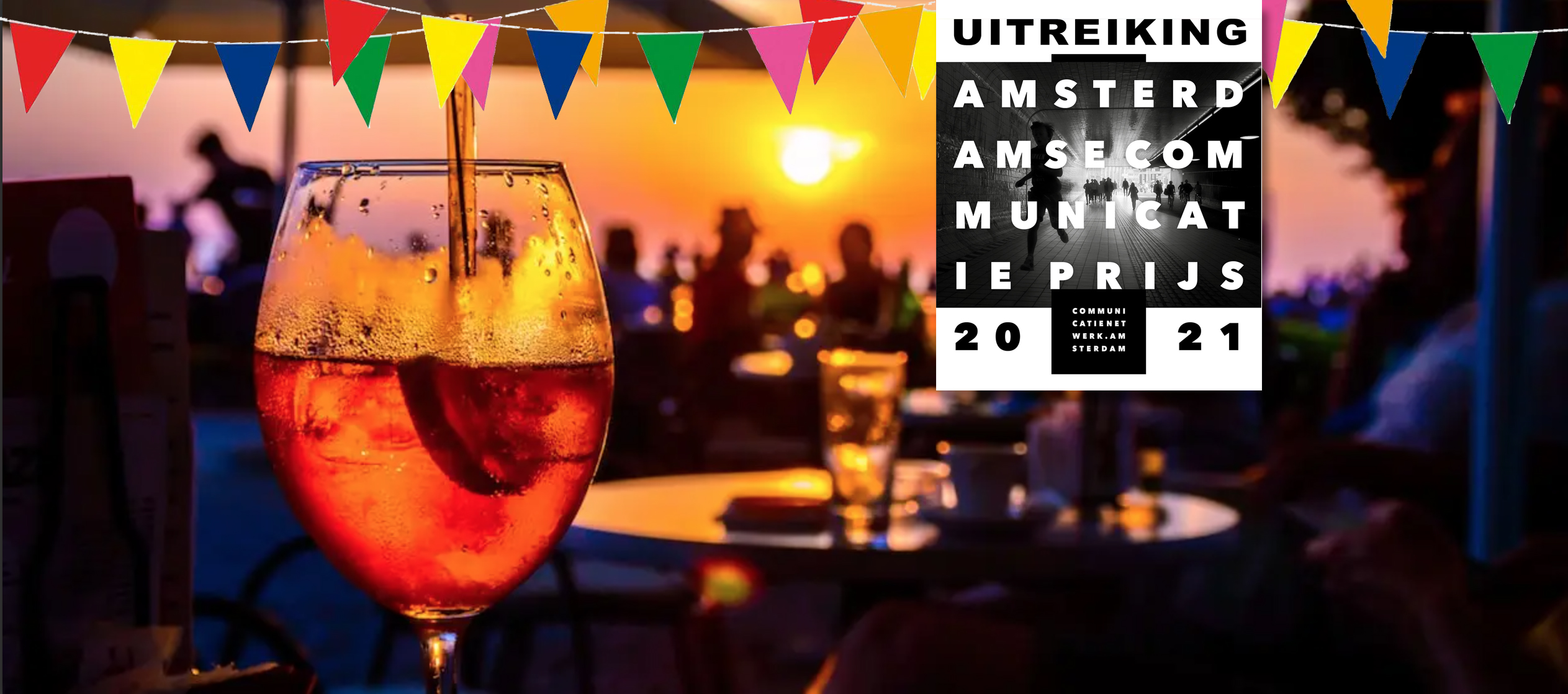 Amsterdam Communication Award 2021 and summer drink